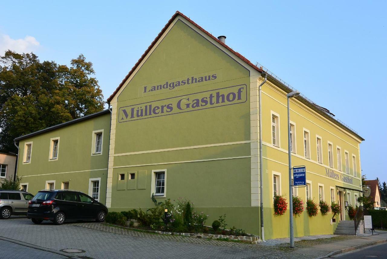 Landgasthaus Muellers Gasthof Radeberg Zewnętrze zdjęcie
